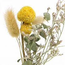 Mini buket med tørrede blomster boho, tørrede blomster blomster L22cm