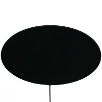 Artikel Mini Chalkboard Sort Oval Metalstik 7,5x4,5cm 12stk