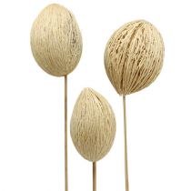 Artikel Mintolla kugle bleget 8cm - 10cm L46cm 6 stk