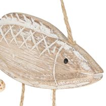 Artikel Mobile Maritime Træfiskeskaller Natur Hvid L20cm 2stk