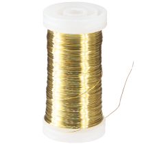 Artikel Myrtetråd, guld, 0,30 mm, 100 g, til dekoration og hobbyarbejde