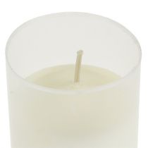 Artikel Refill lys til gravlys hvid H10cm 12 stk