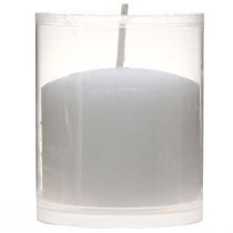 Artikel Refill lys til grav lys hvid H5,8cm 20 stk