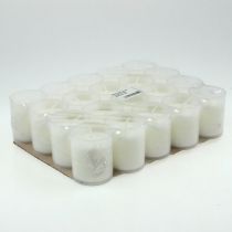 Refill lys til grav lys hvid H5,8cm 20 stk