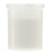 Artikel Refill lys til gravlys hvid 22h H6,5cm 15stk