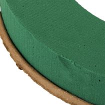 Artikel Våd blomsterskumkransbund lavet af pap Ø25cm 2 stk.