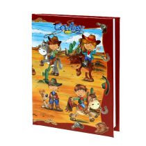 Notebook til drenge Cowboy A6 1p
