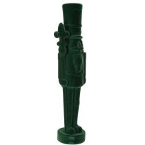 Artikel Nøddeknækkerfigur, stående, juledekoration, flokket, 77 cm