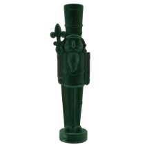 Artikel Nøddeknækkerfigur, stående, juledekoration, flokket, 77 cm