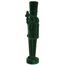 Artikel Nøddeknækkerfigur, stående, juledekoration, flokket, 77 cm
