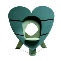 OASIS® Bioline® Deco urnhjerte 65cm med stativ