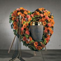 OASIS® Bioline® Deco urnhjerte 65cm med stativ