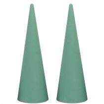 Artikel Blomsterskum i kegleform H50cm Ø15cm 2 stk