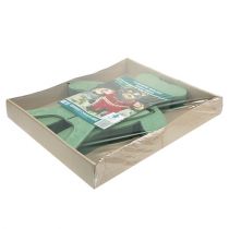 Artikel Blomsterskum figur Bamse med stativ 48,5cm x 42cm H5cm 1 stk