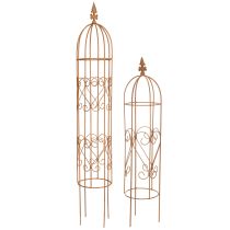 Artikel Havespalier, klatrehjælp til roser og andre klatreplanter, ideelt havedesign, 108 cm, sæt med 2.