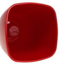 Artikel Orkidépotte skinnende Ø12,5cm rød, 1 stk