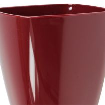 Artikel Orkidépotte skinnende Ø12,5cm Bordeaux 1 stk