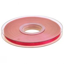 Artikel Organza bånd gavebånd pink bånd selvkant 6mm 50m