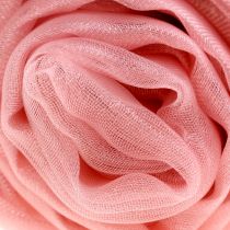 Organza dekorativt stof lyserødt 150 cm x 300 cm