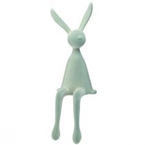 Artikel Easter Bunny Edge Taburet Siddende Kanin – 2. valg – Flokket Grågrøn 56 cm