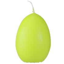 Artikel Påskelys æggelys grøn orange hvid H6cm Ø2,5cm 30stk