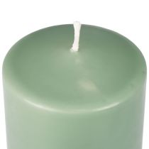 Artikel PURE søjlelys grøn smaragd Wenzel lys 130/70mm