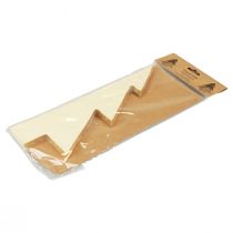 Artikel Papir juletræspapir Juletræscreme guld H30cm