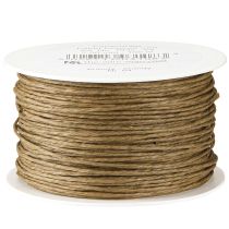 Artikel Papir wire craft wire wire viklet brun Ø2mm 100m