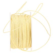 Artikel Papirsnor trådviklet Ø2mm 100m champagnefarvet