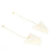 Artikel Papirstjerne Julepynt Hvid 10 cm Sæt med 8 Dekorationer