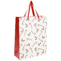 Artikel Papirpose gavepose slikstokke 26×10×32cm 2stk