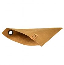 Artikel Papirpose til blomster blomsterpose læderlook 10x20cm