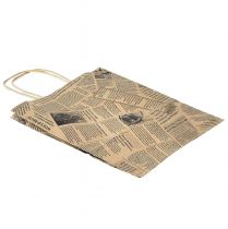 Artikel Papirbæreposer papirposer gaveposer 18x9cm avis 50stk