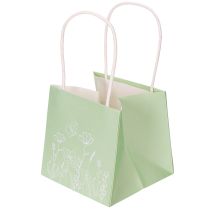 Artikel Gavepose med blomsterdesign, lille gavepose til særlige lejligheder, 12 cm, 12 stk.