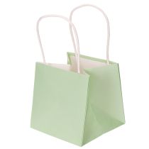 Artikel Gavepose med blomsterdesign, lille gavepose til særlige lejligheder, 12 cm, 12 stk.