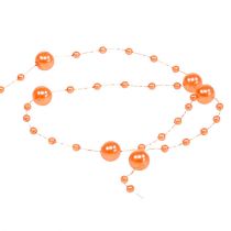 Artikel Perle halskæde Orange 6mm 15m