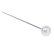 Artikel Perlehoved nåle hvid Ø8mm L65mm 55 stk
