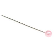 Artikel Perlehoved nåle pink Ø4mm 4cm 150 stk