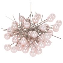 Artikel Pearl Head Pins Pink Ø10mm 60mm