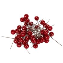 Artikel Perlestifter rød Ø10mm 60mm