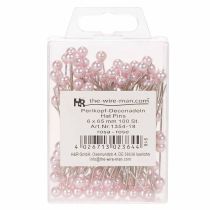 Artikel Pearl Head Pins Ø6mm 65mm Pink