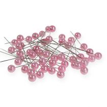 Artikel Pearl Head Pins Pink Ø10mm 60mm