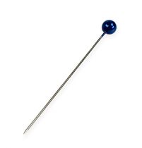 Artikel Perlehoved nåle Ø6mm 65mm blå
