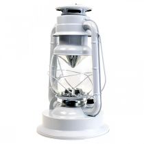 Petroleumslampe LED lanterne varm hvid dæmpbar H34,5cm