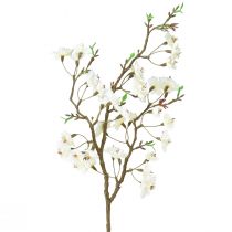 Artikel Ferskenblomst gren kunstig creme fjeder 69cm
