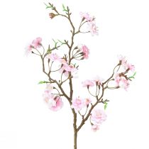 Artikel Ferskenblomstgren kunstig pink gren fjeder 69cm