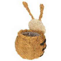 Artikel Biformet plantekasse som dekorativ plantekurv til legende indretning, forår og sommer, 24 cm, 2 stk.