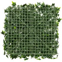 Artikel Kunstig vedbendmåtte 60x60 cm grøn til vægdekoration
