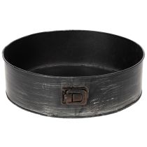 Artikel Plantekasse, dekorativ bageform, springform til plantning, metaldekoration Ø24cm H7,5cm