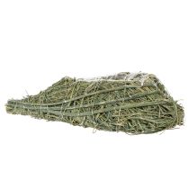 Artikel Plantehjerte lavet af naturmateriale med folieindlæg, 22 cm, 2 stk.